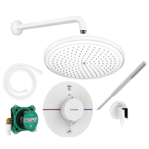 hansgrohe ShowerSelect Comfort S, Croma 280 og Pulsify S - Indbygning - Mathvid