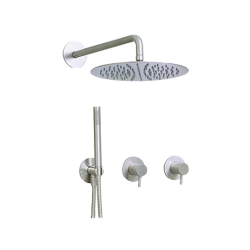 QTOO Circle termostat sampak med omskifter til indbygning