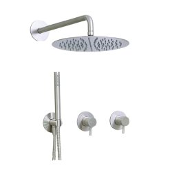 QTOO Circle termostat sampak med omskifter til indbygning