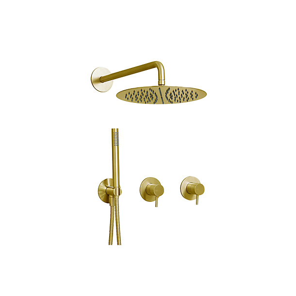 QTOO Circle termostat sampak med omskifter til indbygning