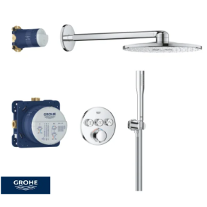 GROHE Precision SmartControl med Vitalio SmartActive 310 - Indbygning - Krom