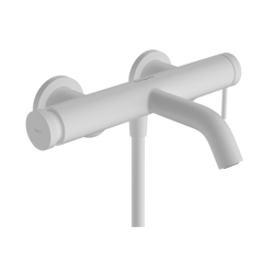 hansgrohe Tecturis S kar-/brusetermostat med bruser, holder og slange - Mathvid