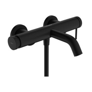 hansgrohe Tecturis S kar-/brusetermostat med bruser, holder og slange - Matsort