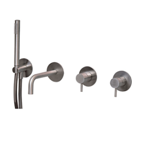 QTOO karl�sning sampak med omskifter for indbygning med 190 mm tud