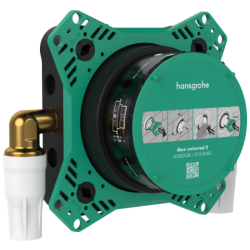 hansgrohe Croma 280 med ShowerSelect Comfort S og Pulsify S stavbruser - Indbygning - Krom