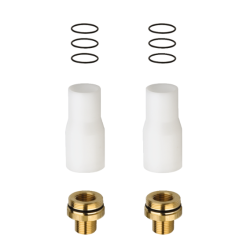 hansgrohe AXOR Citterio C med push-open bundventil - Indbygning - Poleret guld-optik