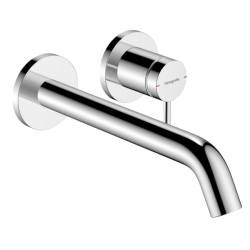hansgrohe Tecturis S EcoSmart+ med push-open bundventil - Indbygning - Krom
