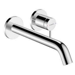 hansgrohe Tecturis S EcoSmart+ med push-open bundventil - Indbygning - Krom