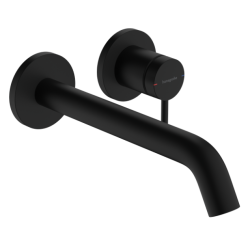 hansgrohe Tecturis S EcoSmart+ med push-open bundventil - Indbygning - Matsort