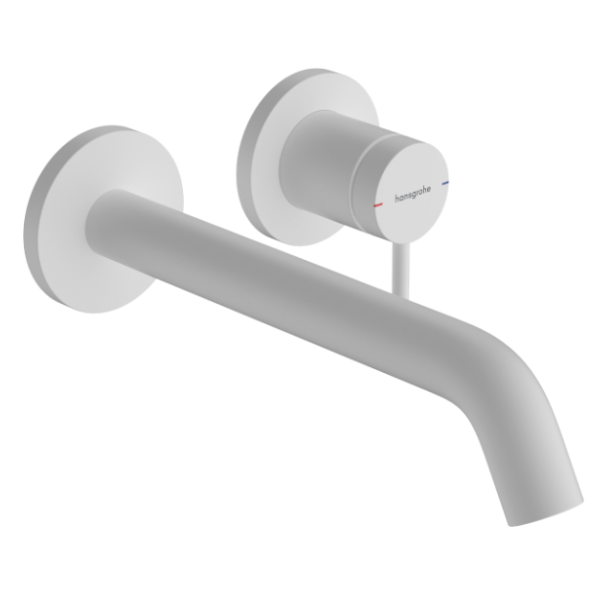 hansgrohe Tecturis S EcoSmart+ med push-open bundventil - Indbygning - Mathvid