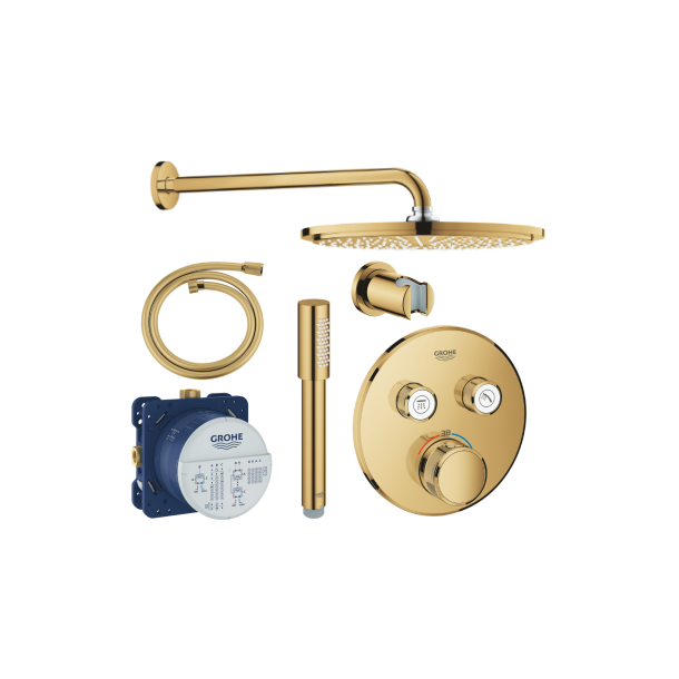 GROHE SmartActive m/RainShower Cosmopolitan 310 og RainShower Aqua Stick hndbruser