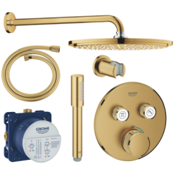 GROHE SmartActive m/RainShower Cosmopolitan 310 og RainShower Aqua Stick h�ndbruser