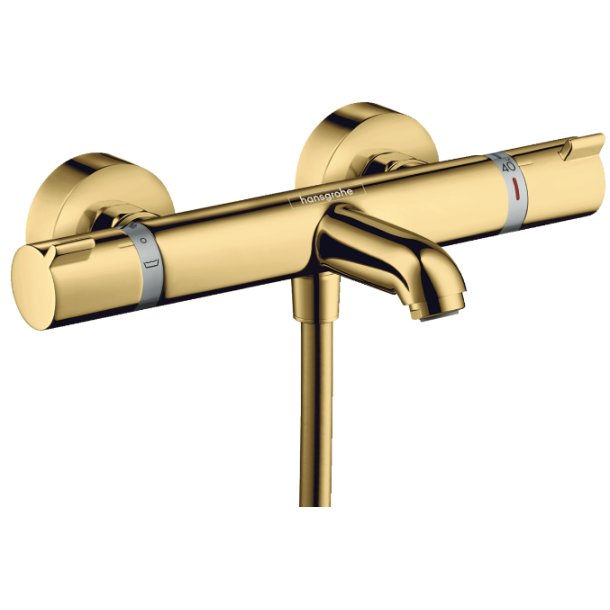 hansgrohe Ecostat Comfort kar-/brusetermostat med bruser og holder