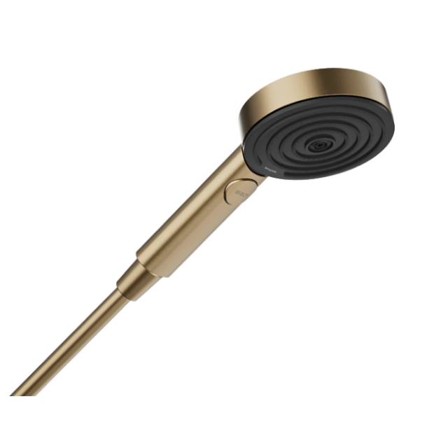 hansgrohe Tecturis S kar-/brusetermostat med bruser, holder og slange - B�rstet bronze