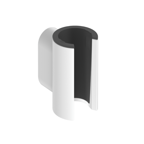 hansgrohe Tecturis S kar-/brusetermostat med bruser, holder og slange - Mathvid