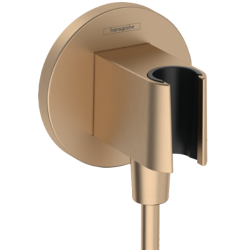 hansgrohe Croma 280 med ShowerSelect Comfort S og Pulsify S stavbruser - Indbygning - B�rstet bronze