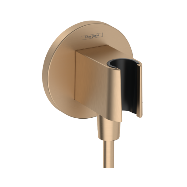 hansgrohe Croma 280 med ShowerSelect Comfort S og Pulsify S stavbruser - Indbygning - B�rstet bronze