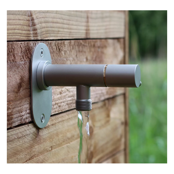 Frostline EQI frostsikker posteventil - Synlig indvendig installation - Glasbl�st rustfri st�l