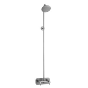 Frostline EQI udend�rsbruser med synlig stang - v�gh�ngt (glasbl�st rustfrit st�l)