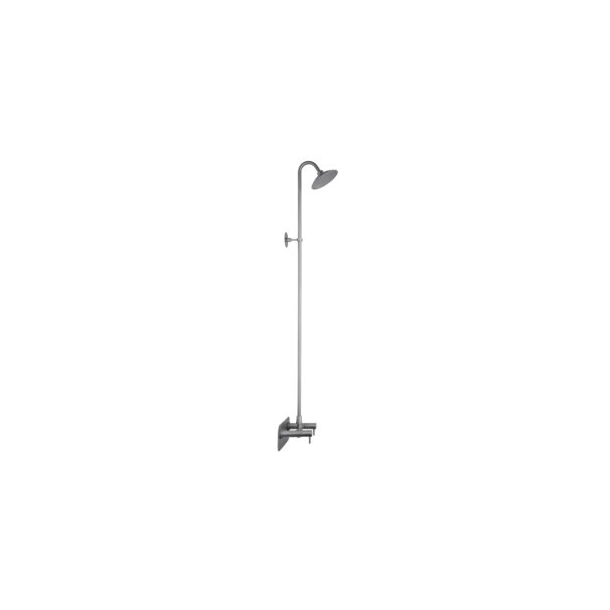 Frostline EQI udend�rsbruser med synlig stang - v�gh�ngt (glasbl�st rustfrit st�l)