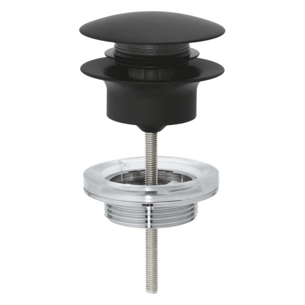 GROHE Essence med push-open bundventil - 180 mm fremspring - M-Size - Indbygning - Phantom black