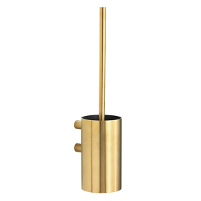 Pressalit toiletb�rste med sk�l - V�gmontering - B�rstet messing