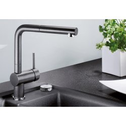 BLANCO Linus-S med udtr�k - Bryggers - Sort