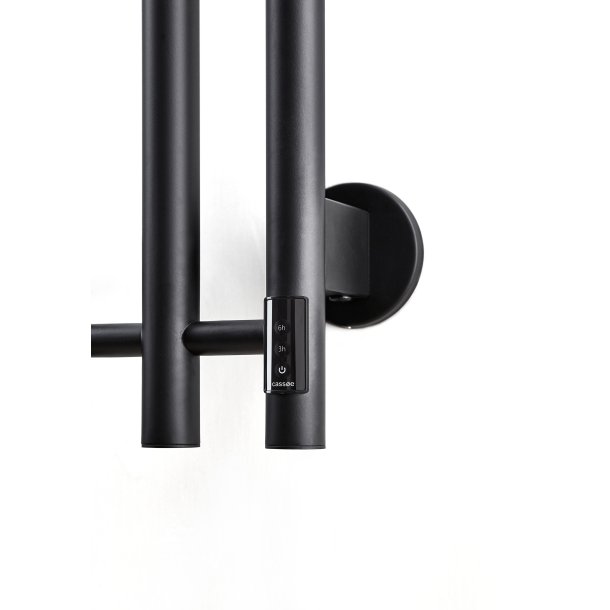 Cass�e Catania - Elektrisk (1420x260 mm) - Mat sort