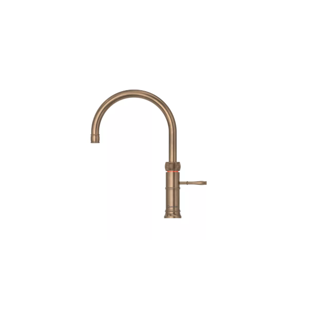 Quooker Classic Fusion Round - Bruneret messing