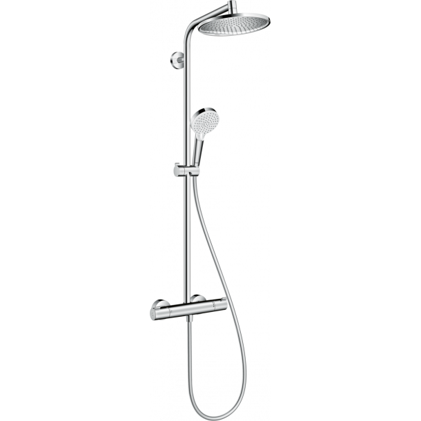 hansgrohe Crometta S Showerpipe 240 1jet EcoSmart (9 l/min) (krom)