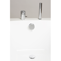 Danline Copenhagen badekar med spa/luft inkl. armatur i karkant