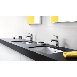 hansgrohe Focus 100 med l�ft-op bundventil - Krom