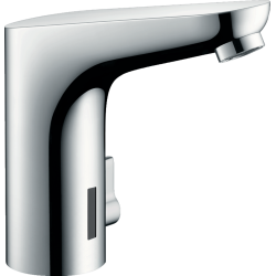 hansgrohe Focus 130 med bundventil - Elektronisk - Krom