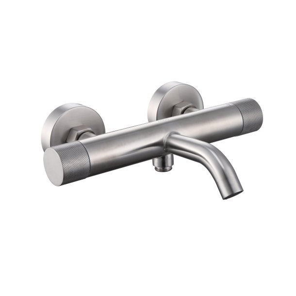 Cass�e Crystal Cut kararmatur m/h�ndbruser - B�rstet rustfri st�l