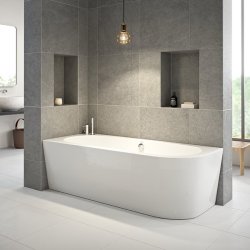 Str�mberg Lago - Back-to-corner - Venstre (1650x750 mm)