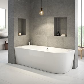 Str�mberg Lago - Back-to-corner - Venstre (1650x750 mm)