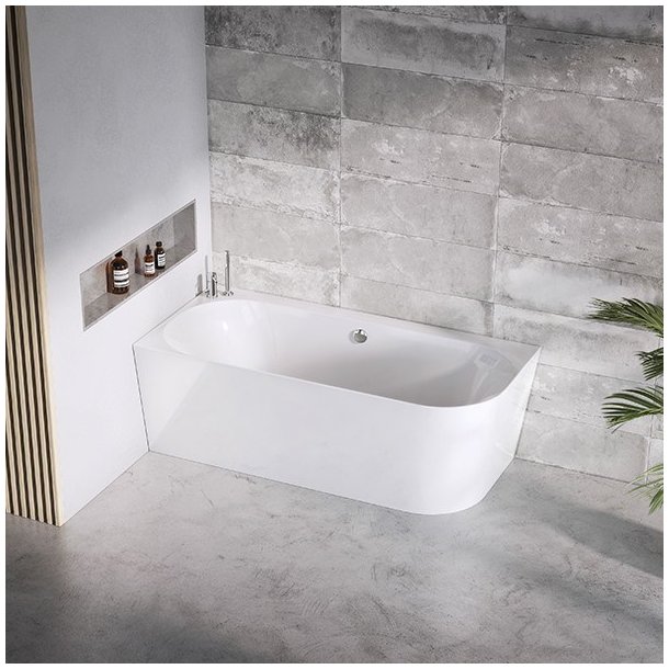 Strmberg Nino back-to-corner - Venstre (1650x750 mm)