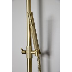 Cass�e T8 - Crystal Cut - B�rstet messing