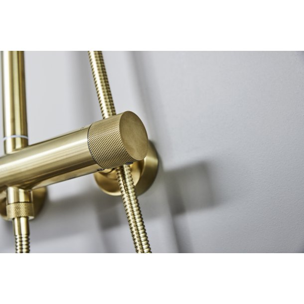 Cass�e T8 - Crystal Cut - B�rstet messing