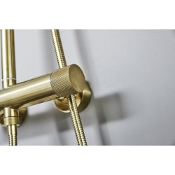 Cass�e T8 - Crystal Cut - B�rstet messing