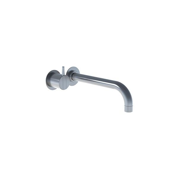 VOLA 121 inkl. bundventil (225 mm. fremspring/tud) - Indbygning - Krom