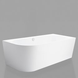 Danline Vega Corner H 1800 inkl. armatur i karkant