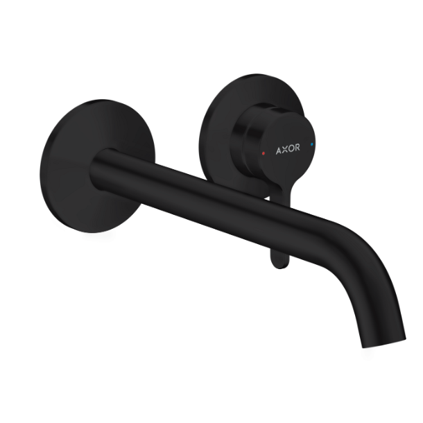 hansgrohe AXOR One med push-open bundventil - Indbygning - Matsort