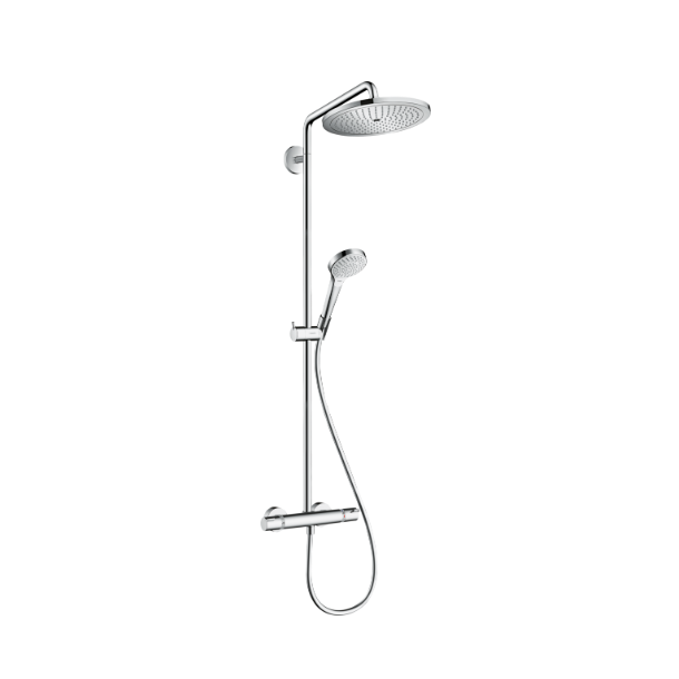 STANDARD - hansgrohe Croma Select S Showerpipe 280 brusesystem 1jet EcoSmart (9 l/min) (krom)