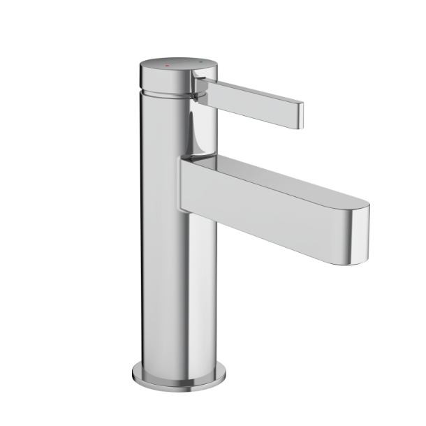 hansgrohe Finoris 100 med push-open bundventil - Krom