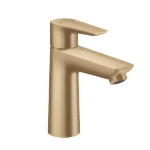 hansgrohe Talis E 110 med push-open bundventil - B�rstet bronze